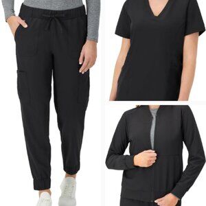 Hanes Women's Scrub Bundle - Size Medium (3-Piece Set)